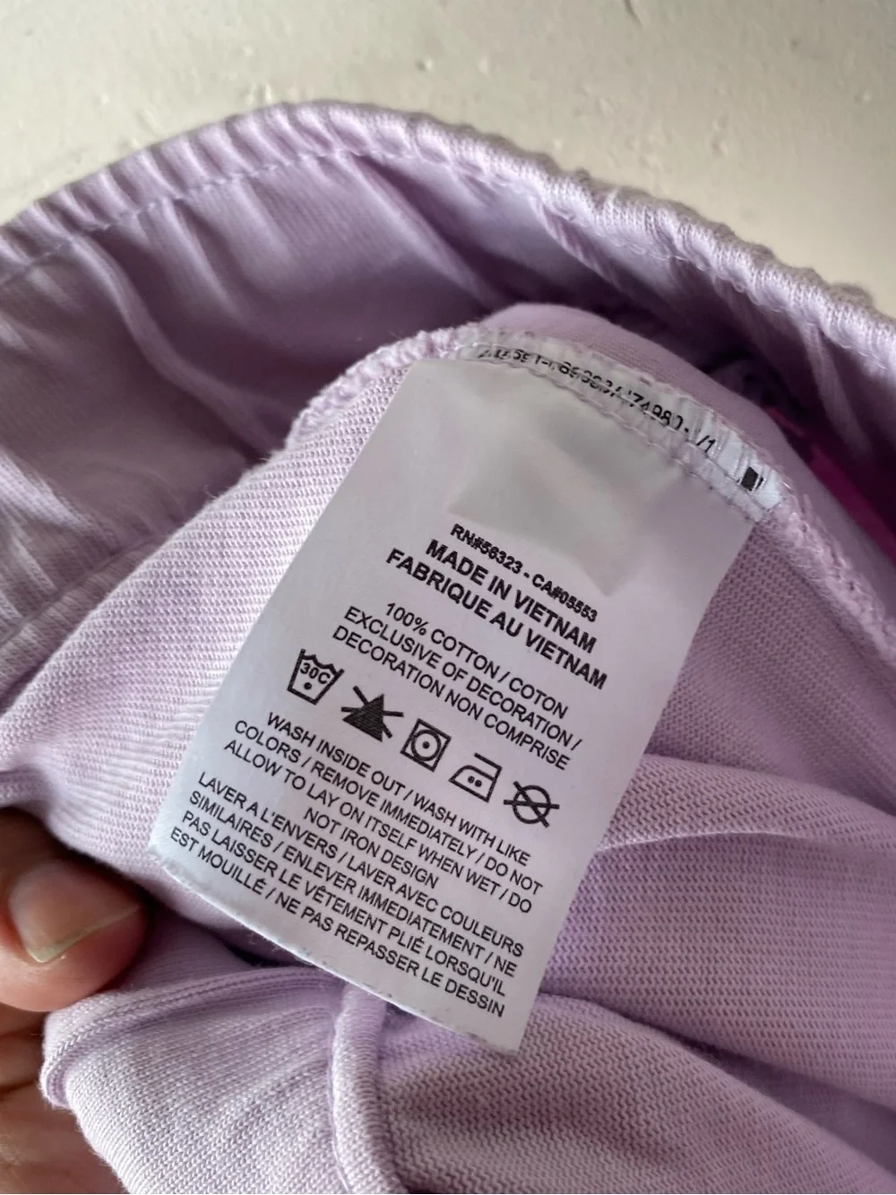 NIKE Lilac Purple Cotton Jersey Easy Jogger Pants XL Pastelcore Lounge